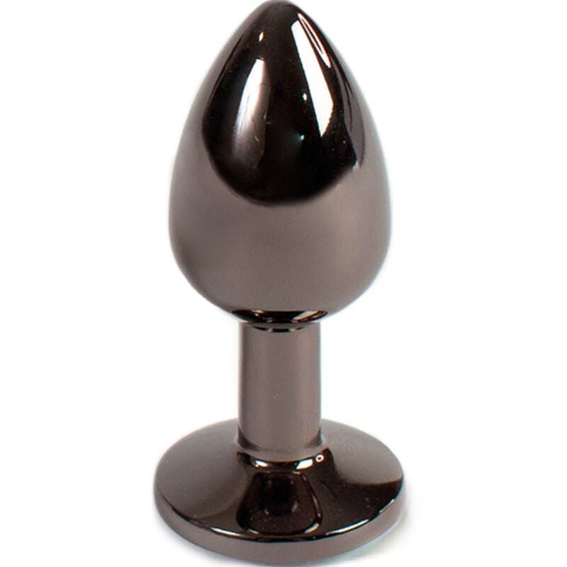 SECRETPLAY - GUNMETAL BUTT PLUG SMALL SIZE 7 CM - Kink&Play