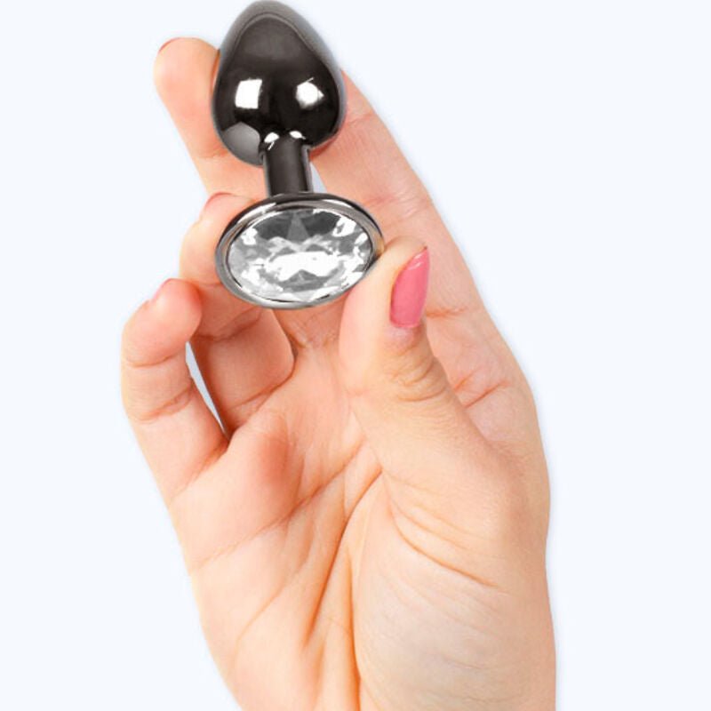 SECRETPLAY - GUNMETAL BUTT PLUG SMALL SIZE 7 CM - Kink&Play
