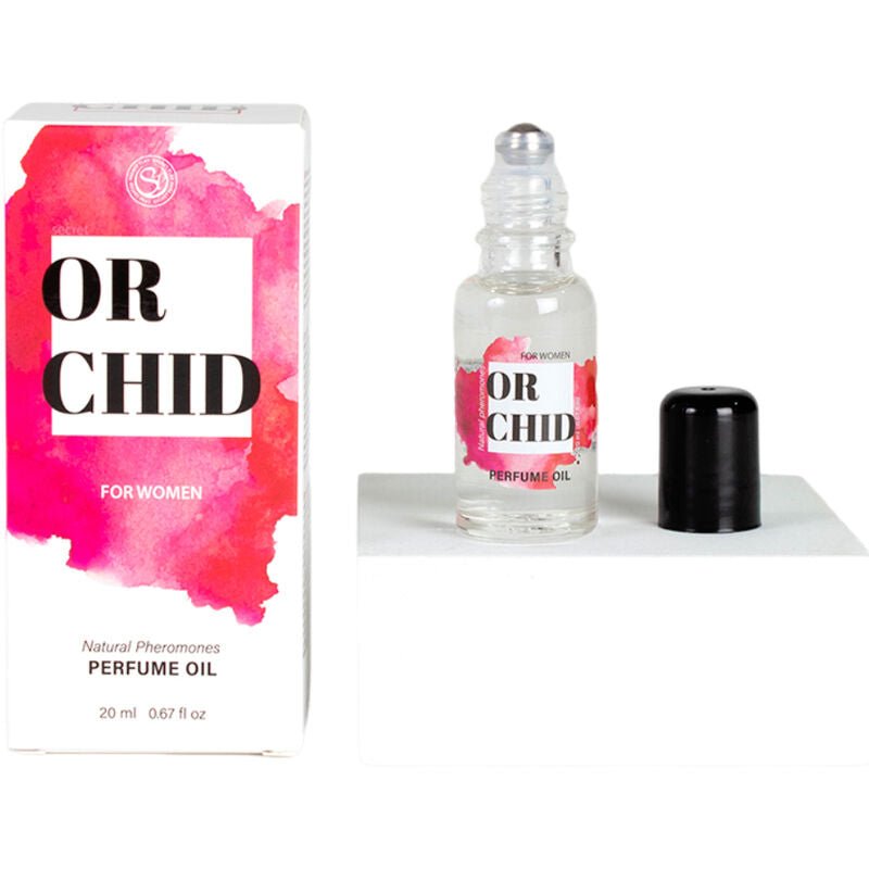 SECRETPLAY - ORCHID PERFUME IN OIL PHEROMONES WOMEN 20 ML - Kink&Play