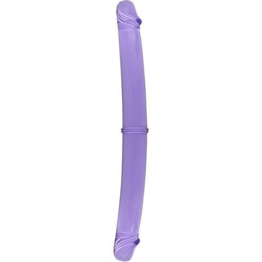 SEVEN CREATIONS - DOUBLE PENIS 30 CM PURPLE - Kink&Play