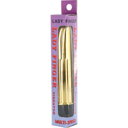 SEVEN CREATIONS - LADYFINGER MINIVIBRATOR GOLD - Kink&Play