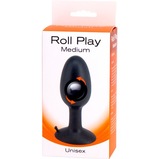 SEVEN CREATIONS - ROLL PLAY MEDIUM SILICONE PLUG - Kink&Play