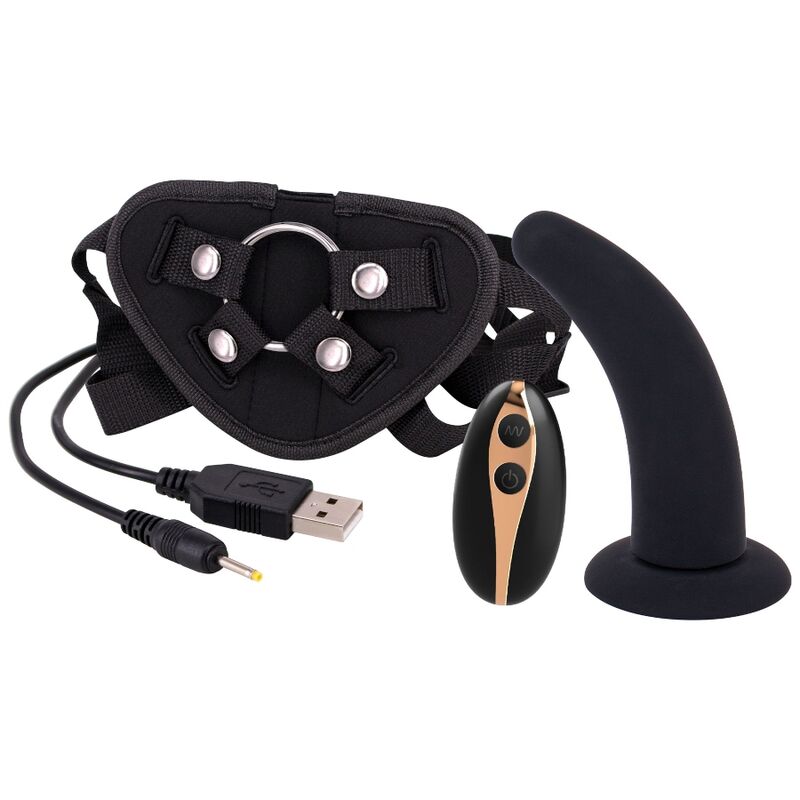 SEVEN CREATIONS - STRAP ON HARNESS WITH DILDO 125 CM - Kink&Play