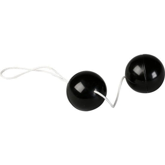 SEVEN CREATIONS - SUPERSOFT ORGASMIC BALLS BLACK - Kink&Play