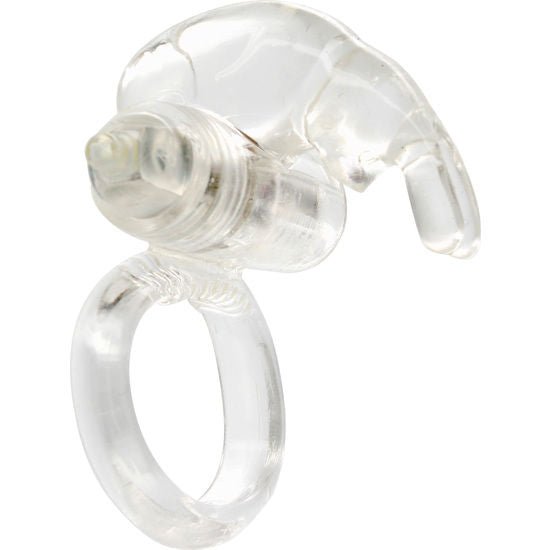 SEVEN CREATIONS - TRANSPARENT SILICONE VIBRATOR RING - Kink&Play
