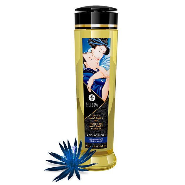 SHUNGA - SEDUCTION EROTIC MASSAGE OIL 240 ML - Kink&Play