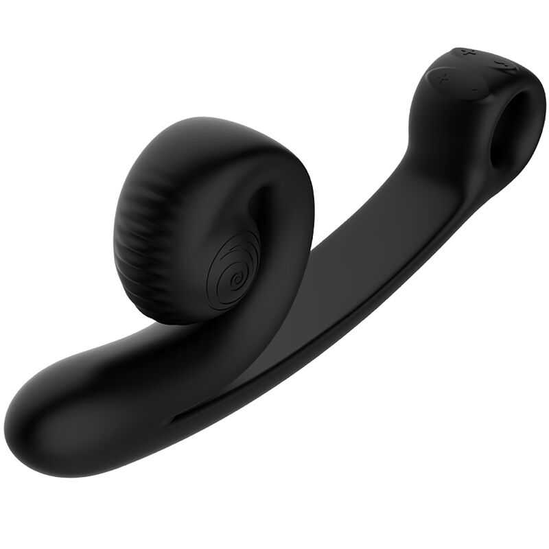 SNAIL VIBE - CURVE VIBRATOR BLACK - Kink&Play