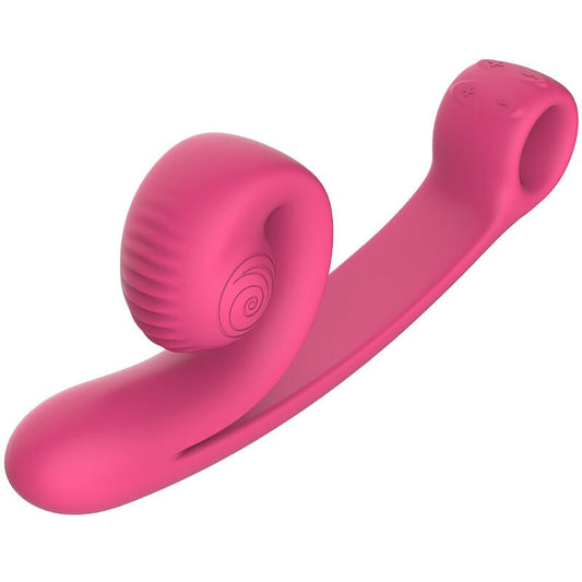 SNAIL VIBE - CURVE VIBRATOR PINK - Kink&Play