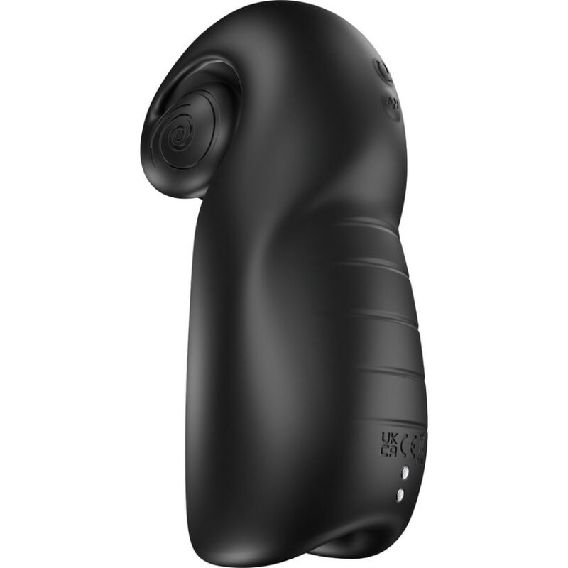 SNAIL VIBE - EVO FOR HIM MALE MASTURBATOR SLIDE NROLL BLACK - Kink&Play