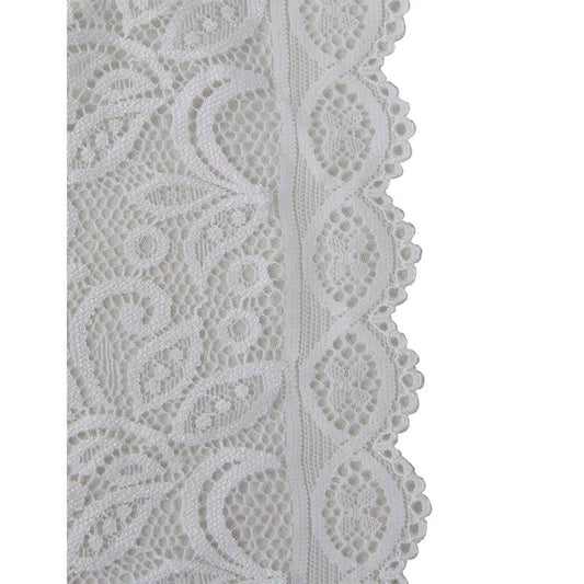 SUBBLIME - 953867 LACE BODYSUIT WHITE L/XL - Kink&Play