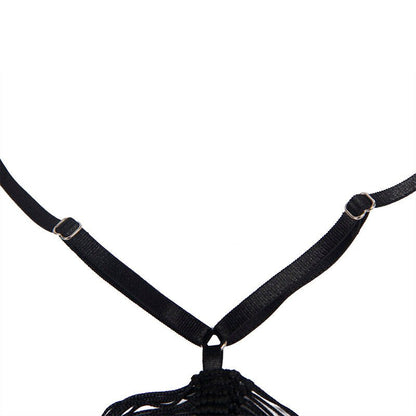 SUBBLIME - 954222 STRAPPY DRESS + THONG BLACK S/M - Kink&Play