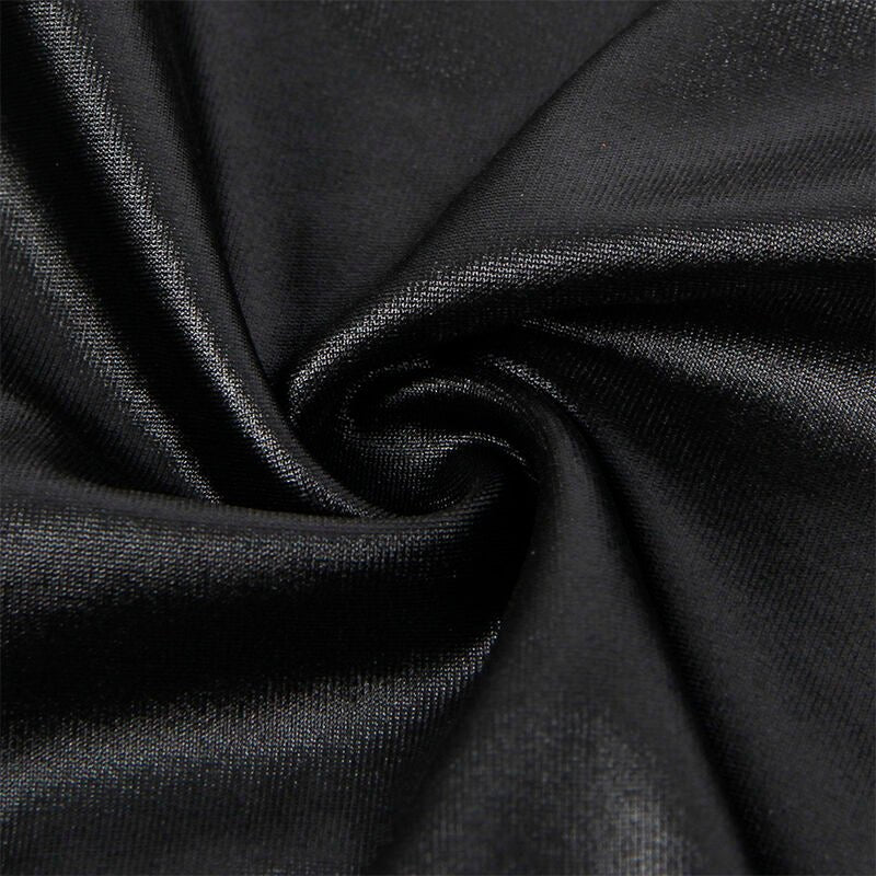 SUBBLIME - 954406 LEATHER BONDAGE DRESS BLACK S/M - Kink&Play