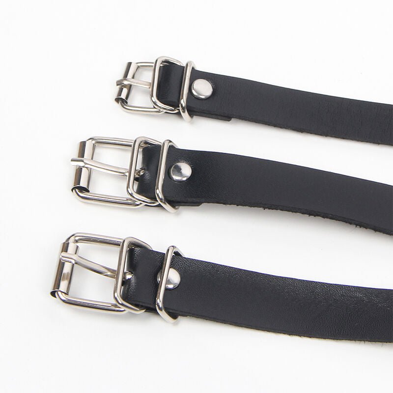 SUBBLIME - CORSET HARNESS WITH CHAINDETAIL ONE SIZE - Kink&Play