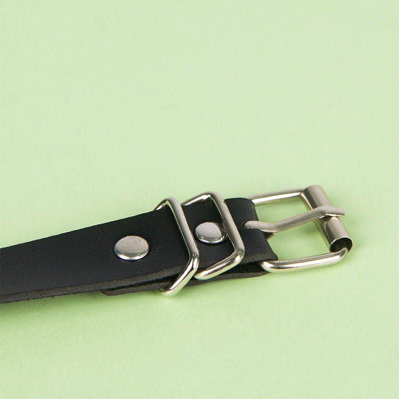 SUBBLIME - LEATHER CHAINBELT BLACK ONE SIZE - Kink&Play
