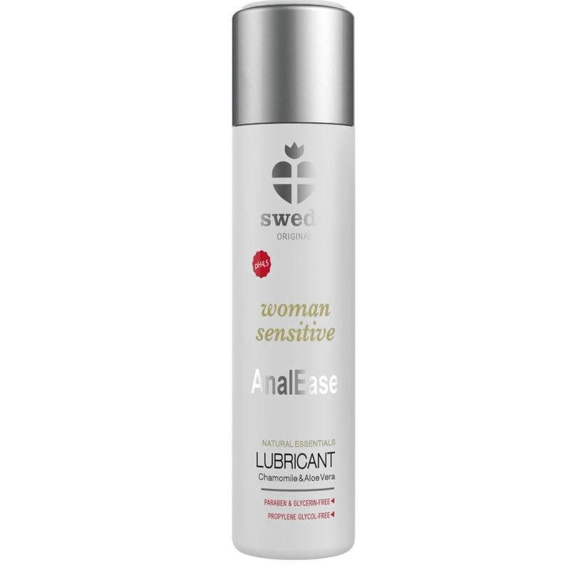 SWEDE - WOMAN SENSITIVE ANAL EASE WATER - BASED 120 ML - Kink&Play