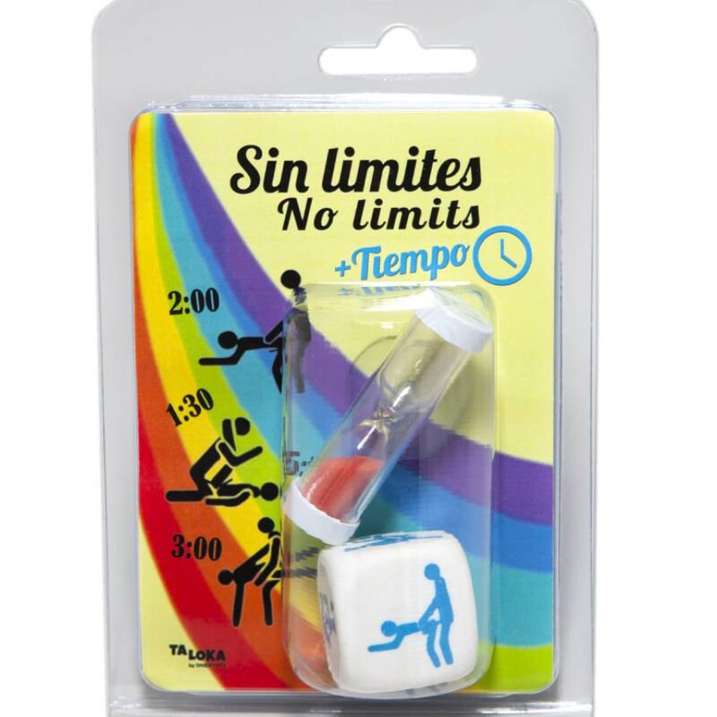 TALOKA - DICE W/ POSITIONS + HOURGLASS WITHOUT LIMITS - Kink&Play