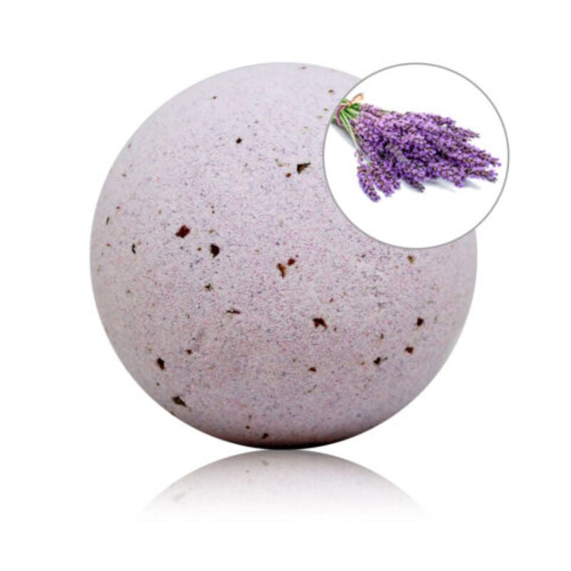 TALOKA - LAVENDER SCENTED BATH BOMB WITH ROSE PETALS - Kink&Play