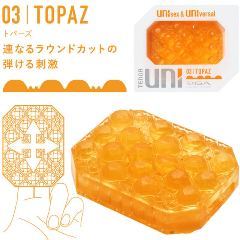 TENGA - UNI VARIETY MASTURBATOR THIMBLE PACK 4 UNITS - Kink&Play