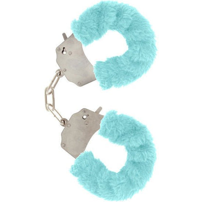 TOYJOY - FURRY FUN CUFFS BONDAGE BLUE - Kink&Play