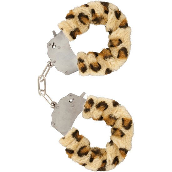 TOYJOY - FURRY FUN CUFFS BONDAGE LEOPARD - Kink&Play
