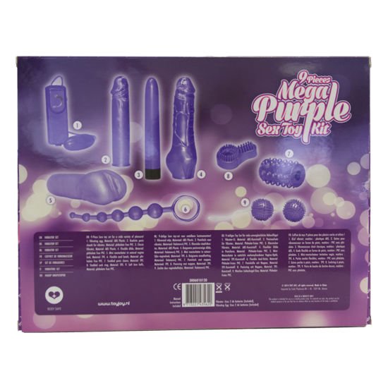TOYJOY - JUST FOR YOU MEGA PURPLE SEX TOY KIT - Kink&Play