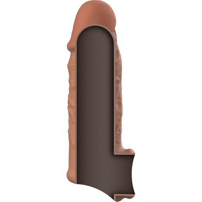 VIRILXL - LIQUID SILICONE V7 BROWN PENIS EXTENSION - Kink&Play