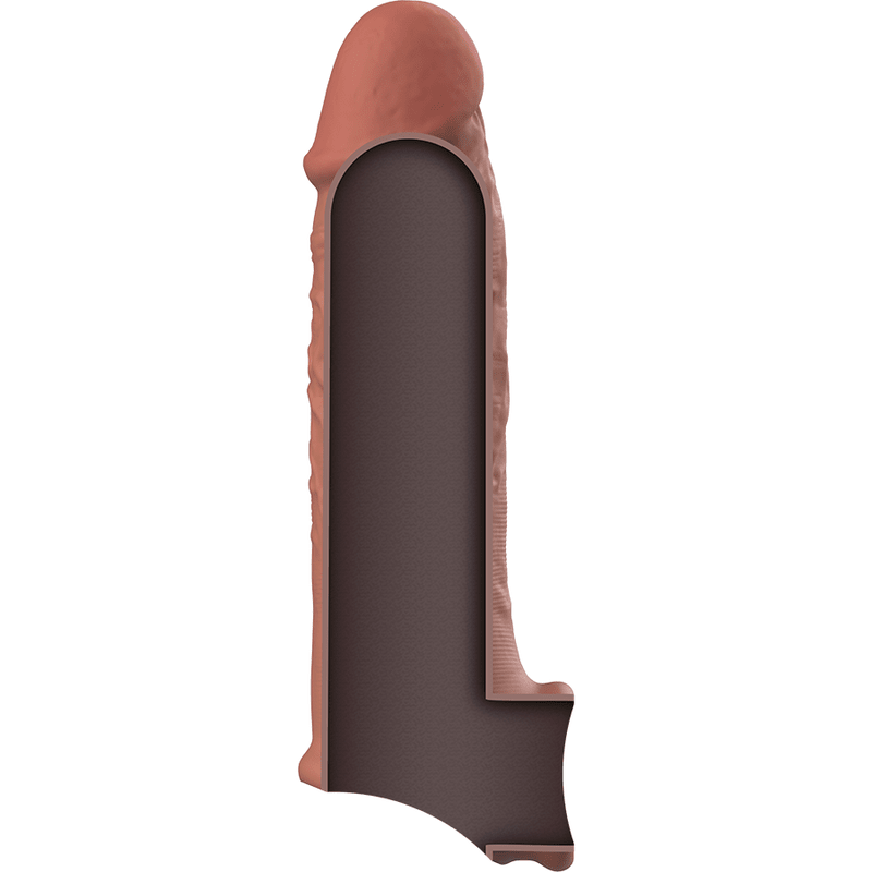 VIRILXL - LIQUID SILICONE V9 BROWN PENIS EXTENSION - Kink&Play