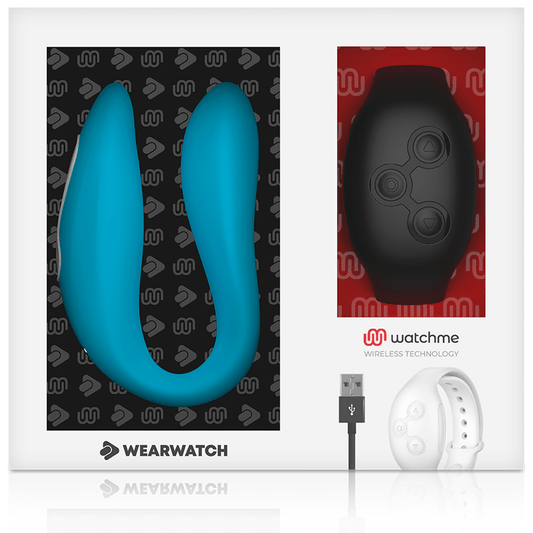 WEARWATCH - WATCHME DUAL TECHNOLOGY VIBRATOR INDIGO / JET - Kink&Play
