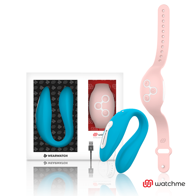 WEARWATCH - WATCHME DUAL TECHNOLOGY VIBRATOR INDIGO / PINK - Kink&Play