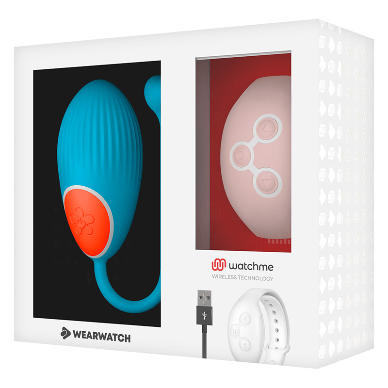 WEARWATCH - WATCHME TECHNOLOGY REMOTE CONTROL EGG BLUE / PINK - Kink&Play