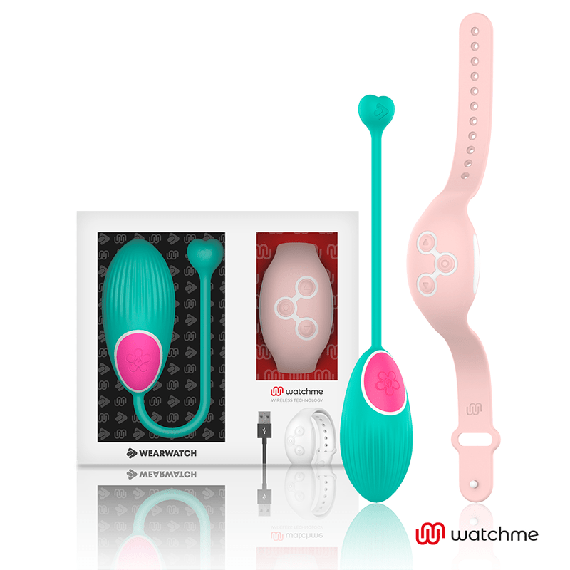WEARWATCH - WATCHME TECHNOLOGY REMOTE CONTROL EGG SEA WATER / PINK - Kink&Play