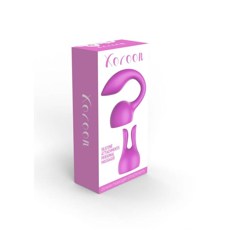 XOCOON - ATTACHMENTS PERSONAL MASSAGER FUCHSIA - Kink&Play