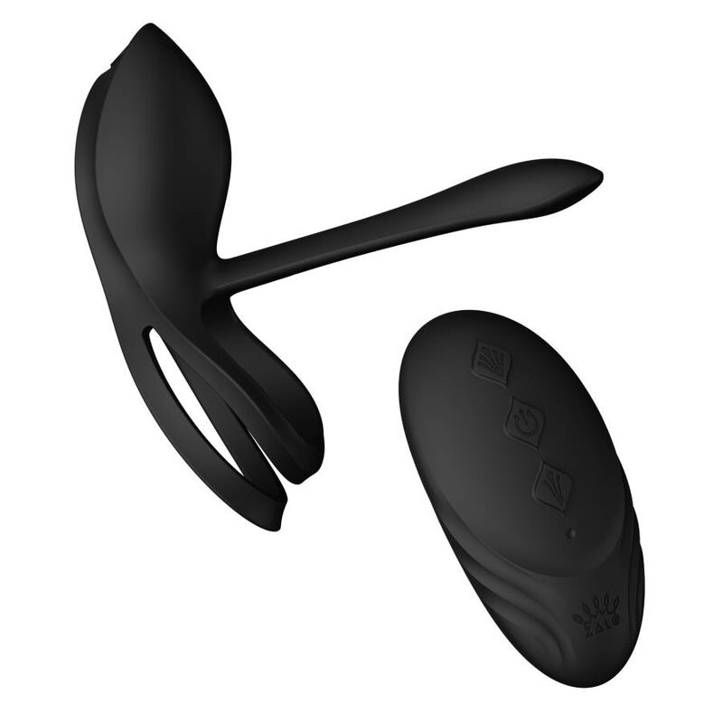 ZALO - BAYEK VIBRATING COUPLES RING BLACK - Kink&Play