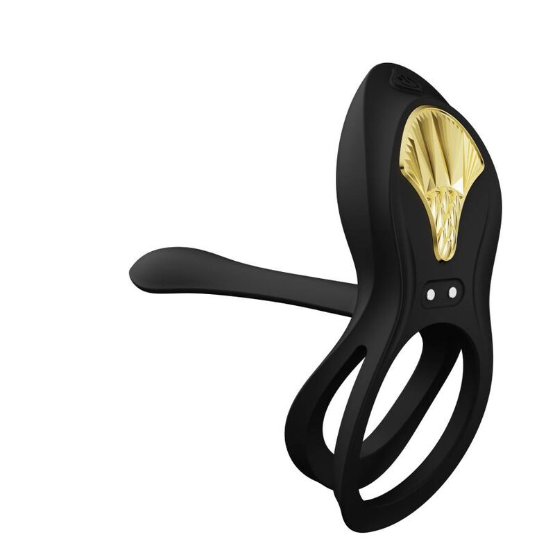 ZALO - BAYEK VIBRATING COUPLES RING BLACK - Kink&Play