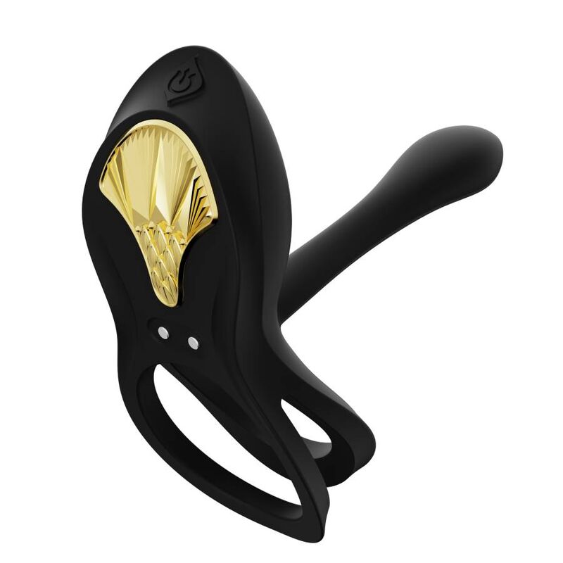 ZALO - BAYEK VIBRATING COUPLES RING BLACK - Kink&Play