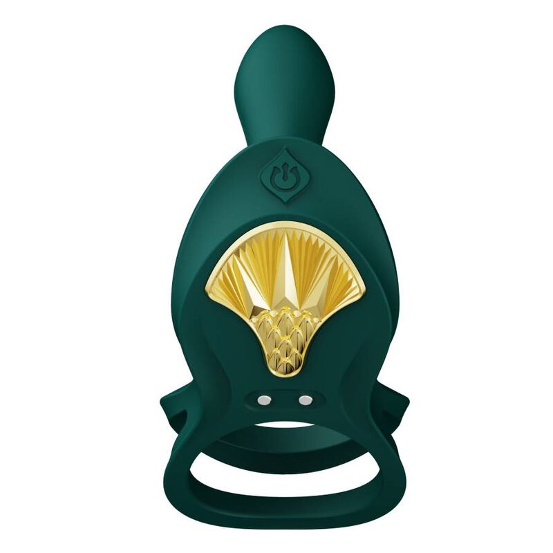 ZALO - BAYEK VIBRATING COUPLES RING GREEN - Kink&Play
