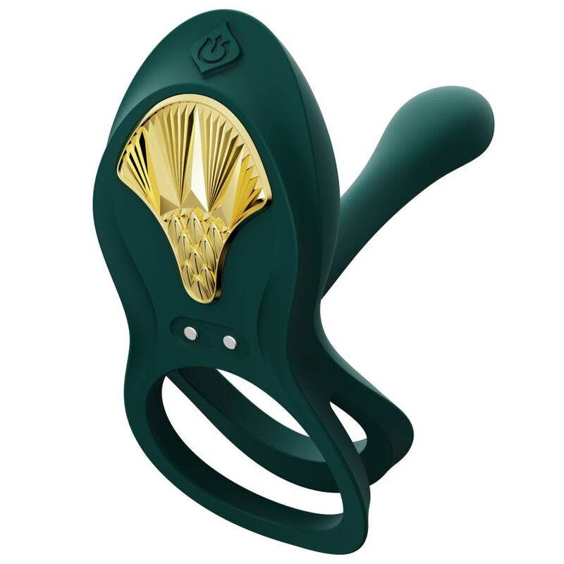ZALO - BAYEK VIBRATING COUPLES RING GREEN - Kink&Play