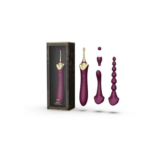 ZALO - BESS 2 CLITORAL MASSAGER PURPLE - Kink&Play