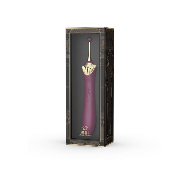 ZALO - BESS 2 CLITORAL MASSAGER PURPLE - Kink&Play
